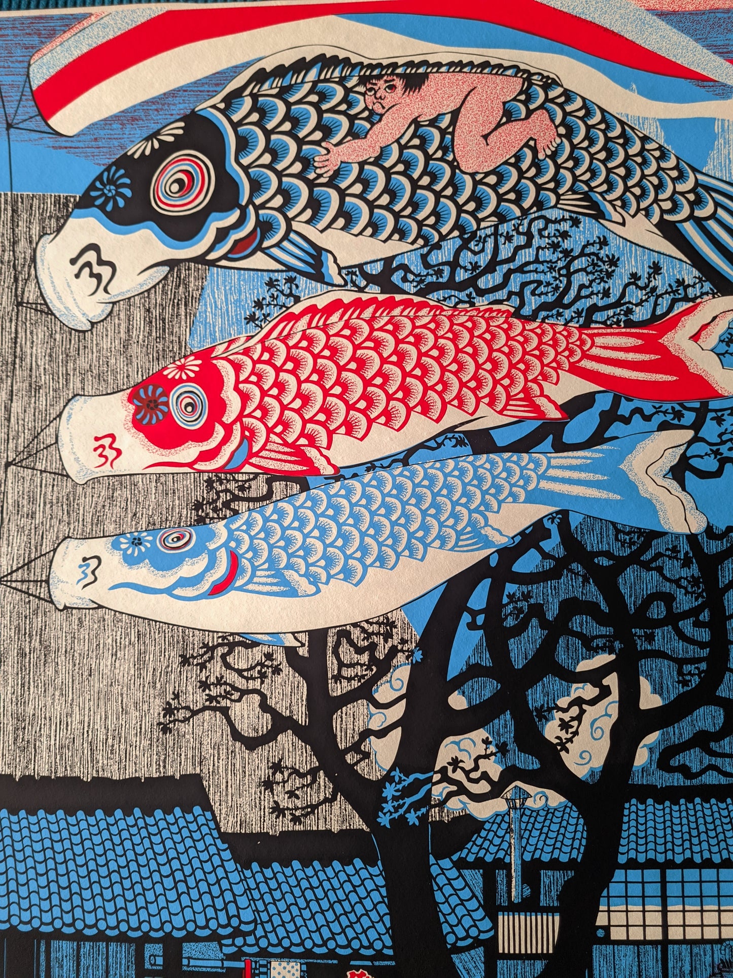 春風 Harukaze - Autumn Wind, ca.1980 / Toru Shimizu 清水遠流 b. 1938-?