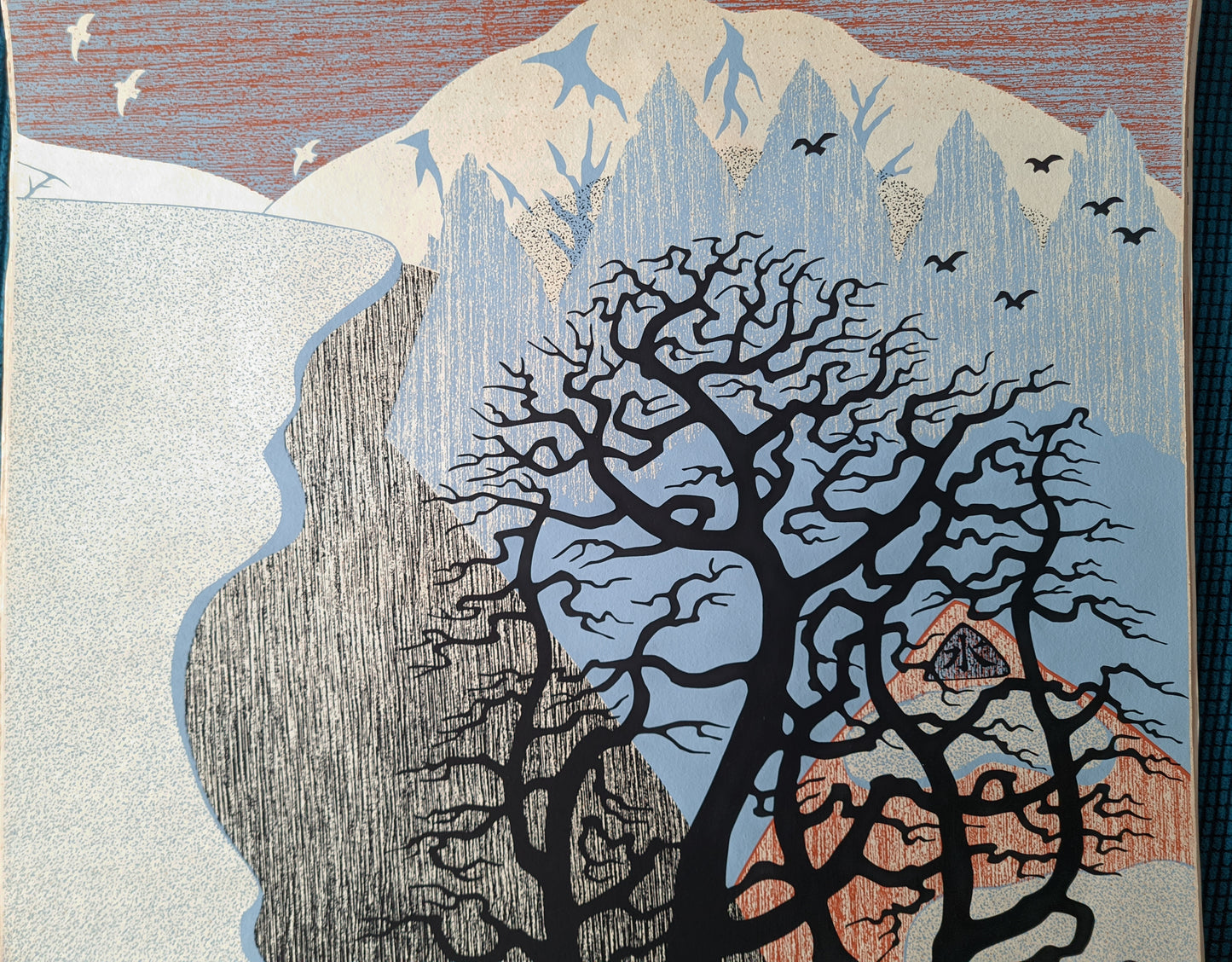 冬競技 Fuyu kyōgi - Winter games, ca.1980 / Toru Shimizu 清水遠流 b. 1938-?