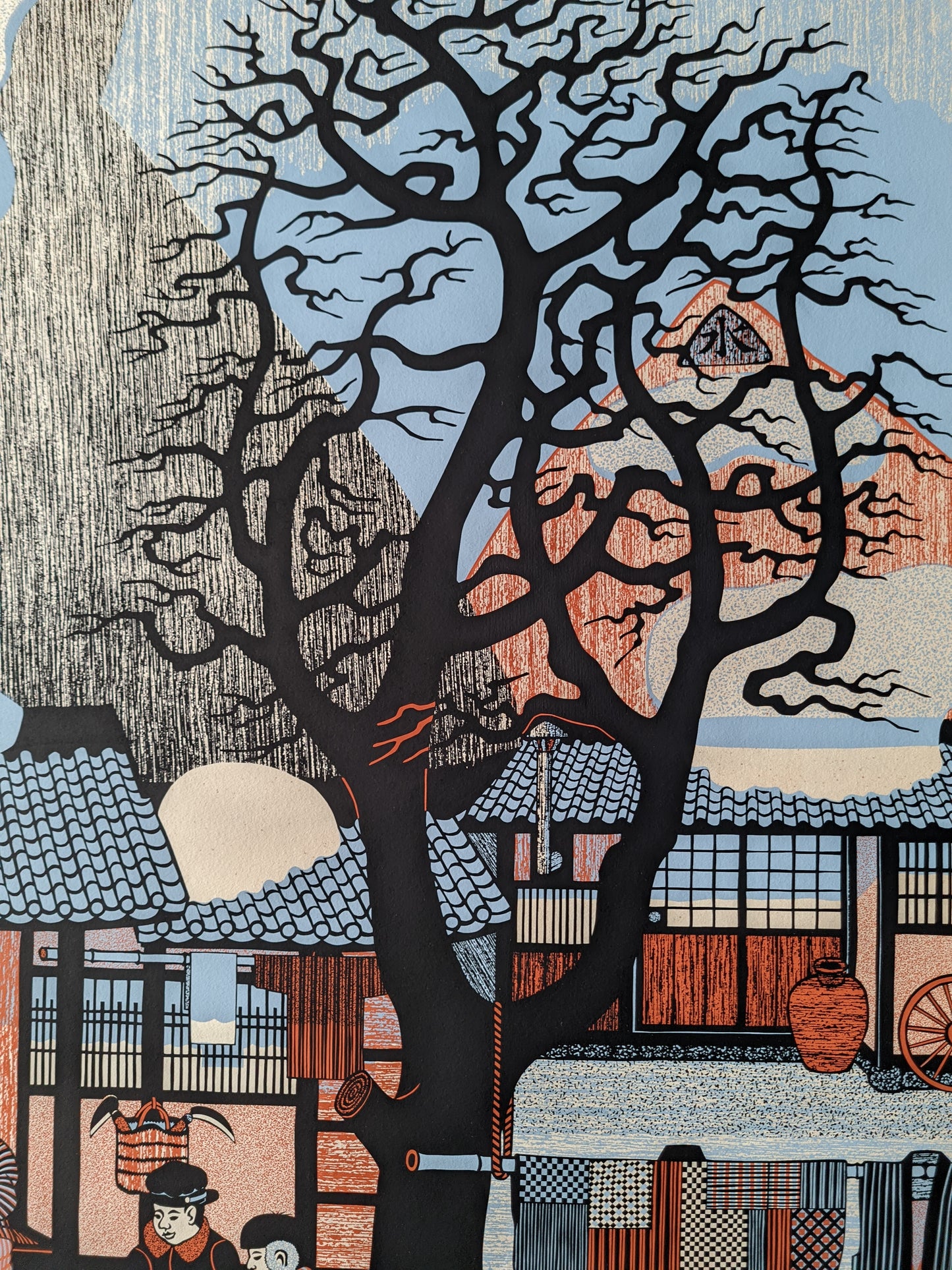 冬競技 Fuyu kyōgi - Winter games, ca.1980 / Toru Shimizu 清水遠流 b. 1938-?