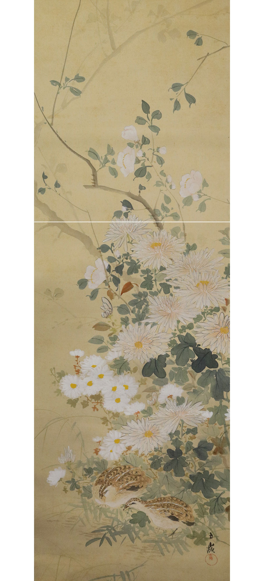 2 emakimono scrolls 花鳥畫 / 1 kakejiku scroll Kimura Ritsurei (1887-1955) 木村立嶺