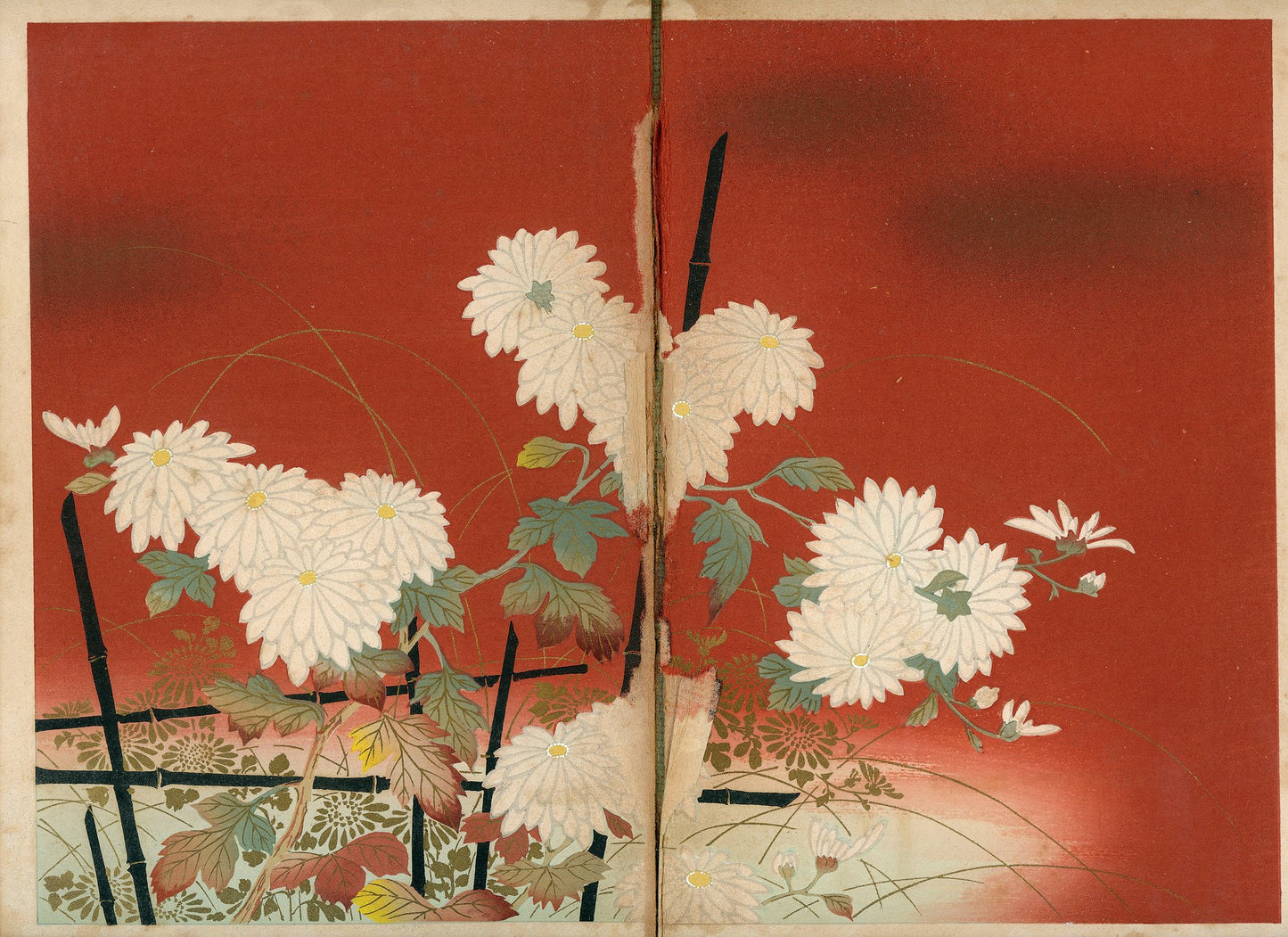 'Hyakunin Isshu zukō ogura no nishiki' 百人一首図考 小倉のにしき volume 2 - 1935 / Shikō Iida 飯田始晃