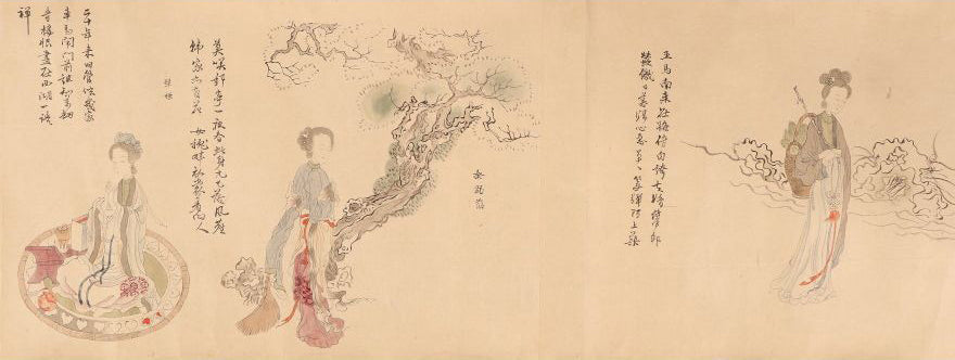 Picture Scroll of a Tang Dynasty Beauty