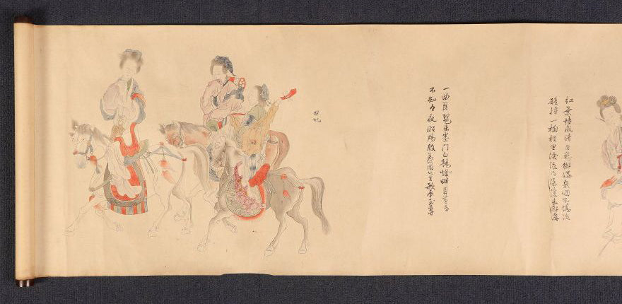 Picture Scroll of a Tang Dynasty Beauty