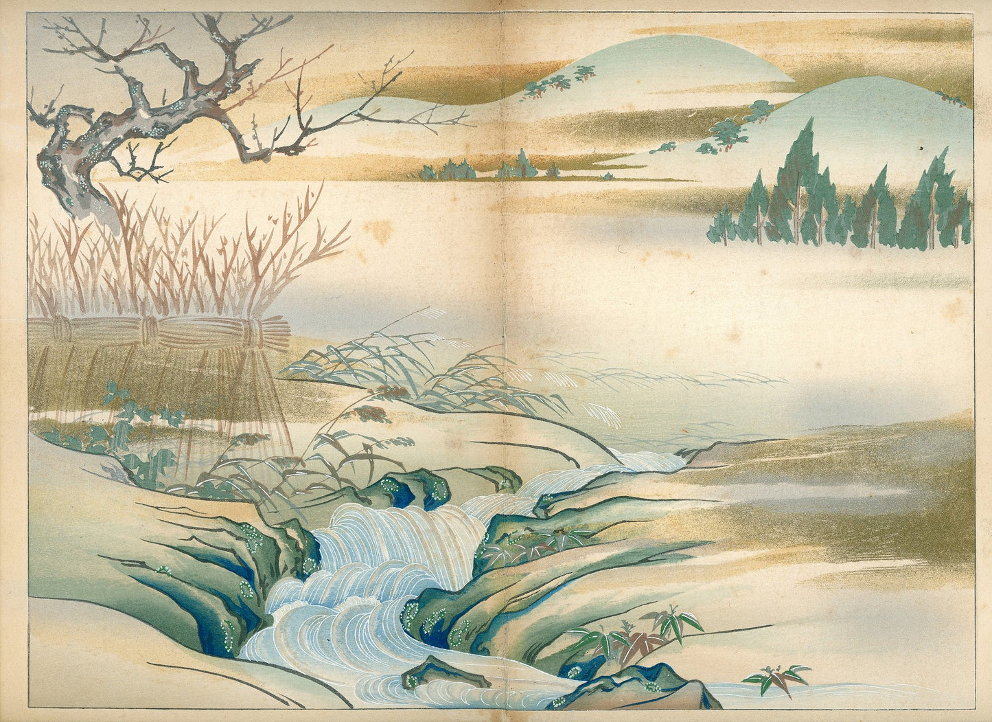 'Hyakunin Isshu zukō ogura no nishiki' 百人一首図考 小倉のにしき volume 2 - 1935 / Shikō Iida 飯田始晃