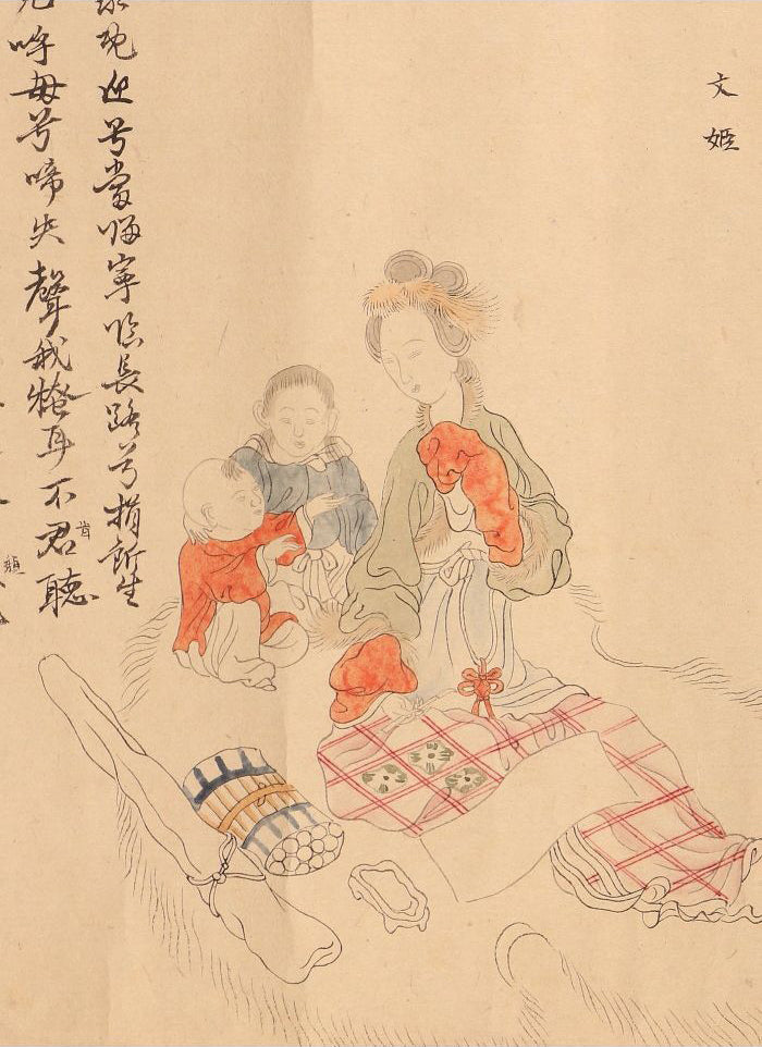 Picture Scroll of a Tang Dynasty Beauty