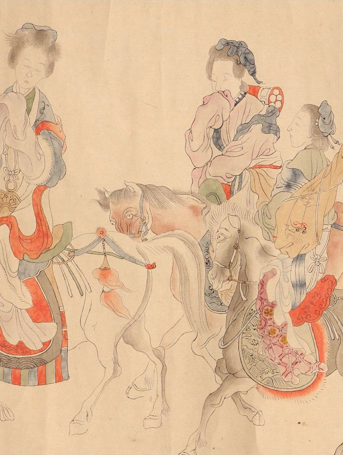 Picture Scroll of a Tang Dynasty Beauty