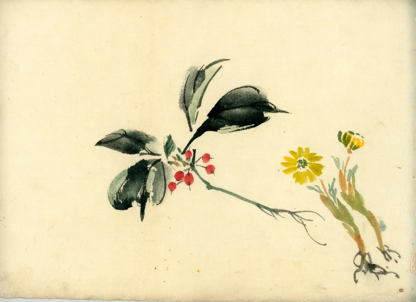 70 handpainted scenes, 28x40 cm, ca. Tenpo era (1840)