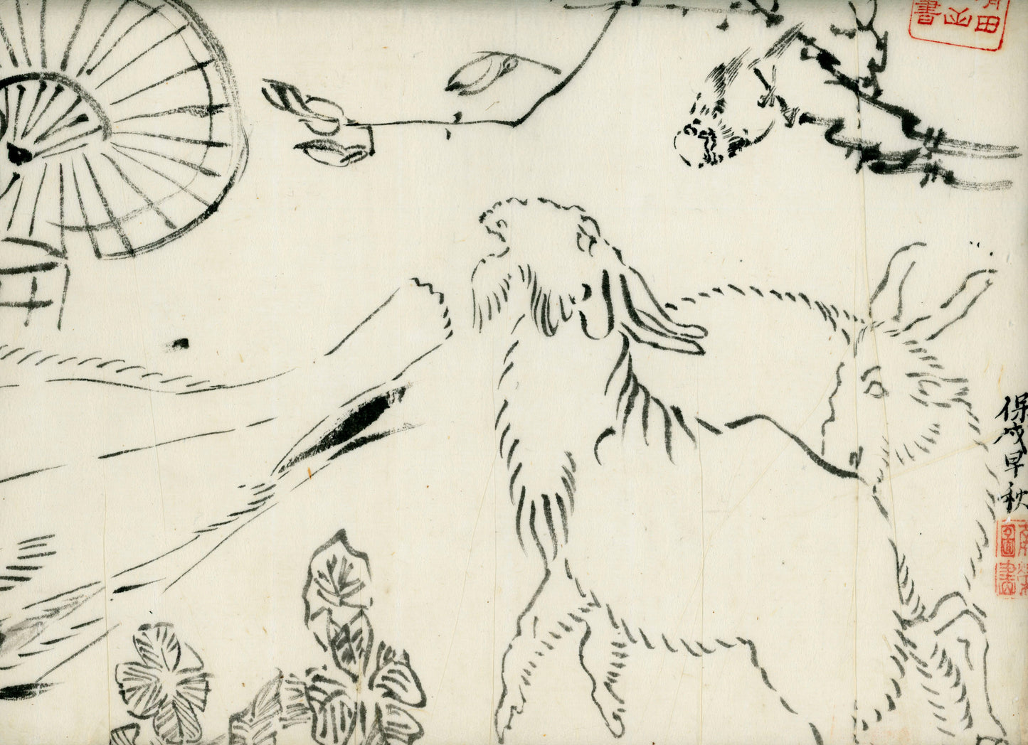 70 handpainted scenes, 28x40 cm, ca. Tenpo era (1840)