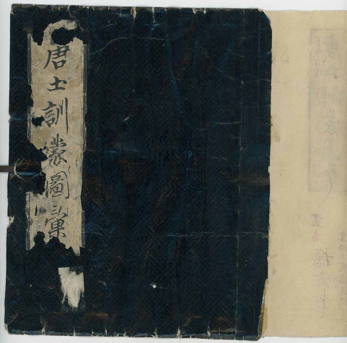 Emakimono scroll 絵巻 - 唐土訓蒙図彙 Illustrated Encyclopedia of China ( Morokoshi kinmō zui )