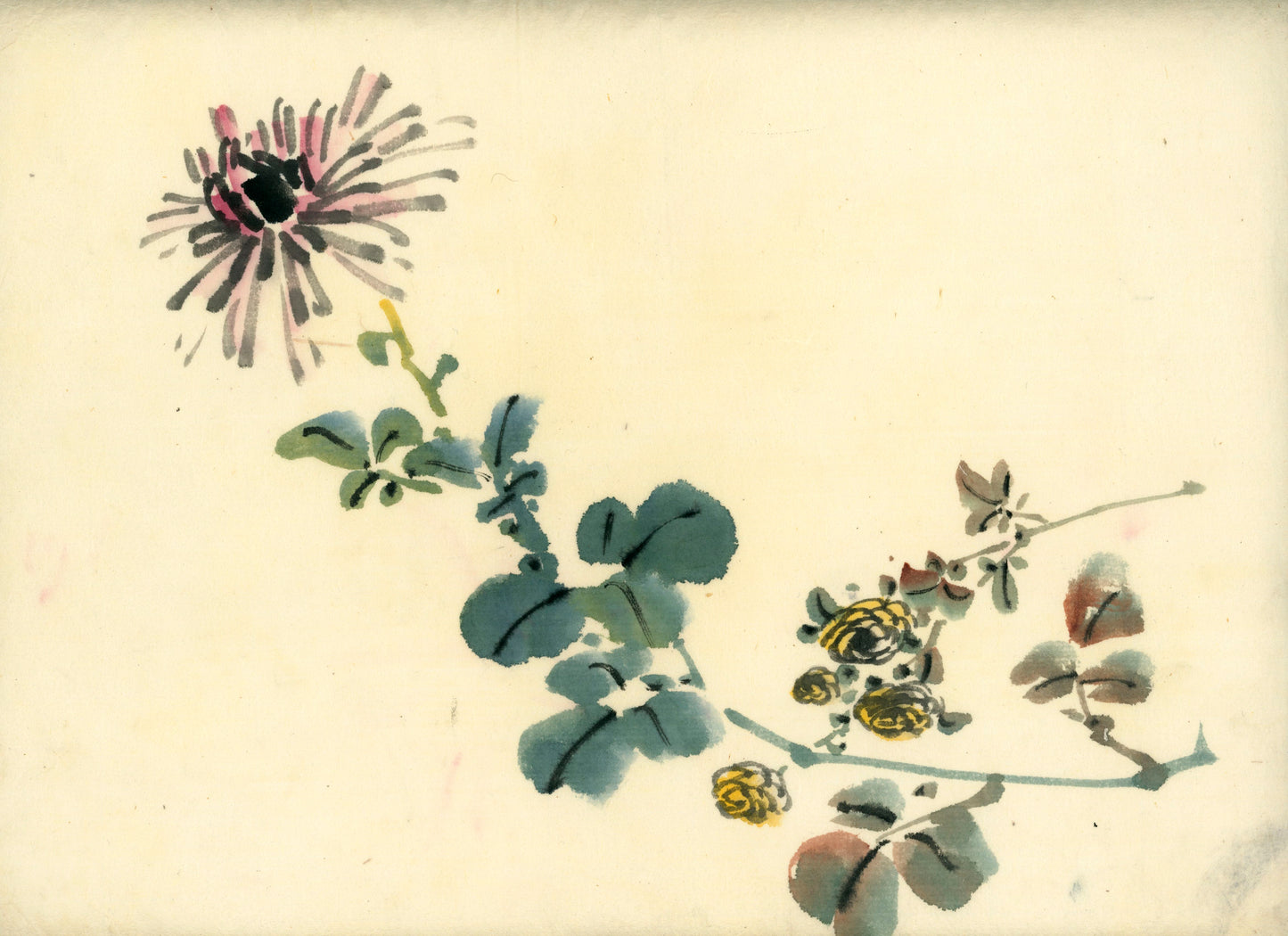 70 handpainted scenes, 28x40 cm, ca. Tenpo era (1840)