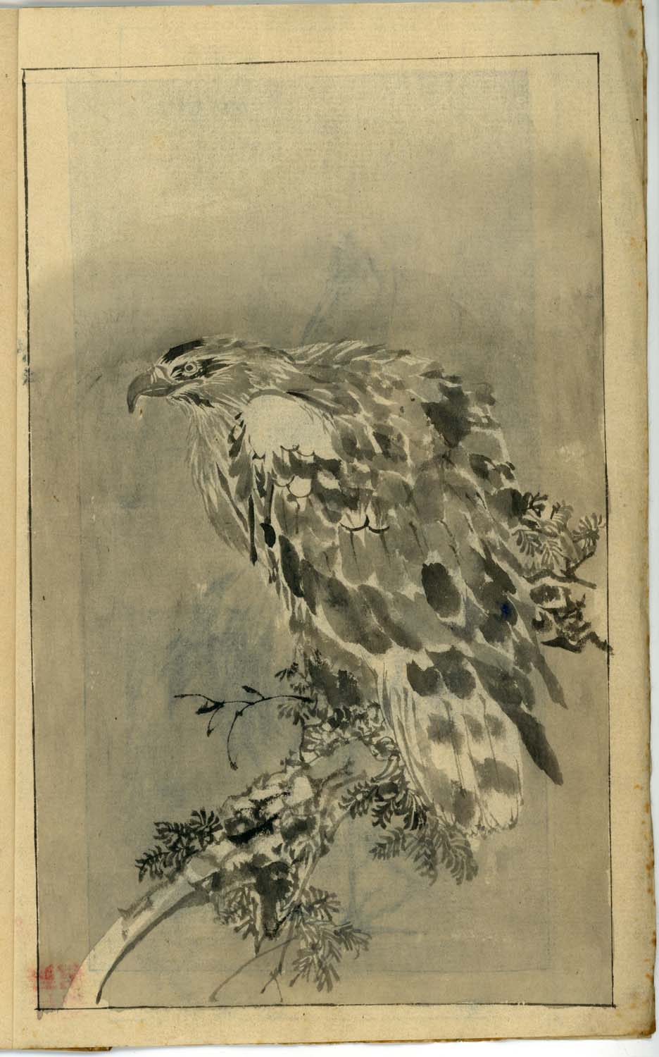 竹窓寂士圖案 / 山水六十圖 / 彼法画譜 / 2 volumes of superb brushwork / handpainted/