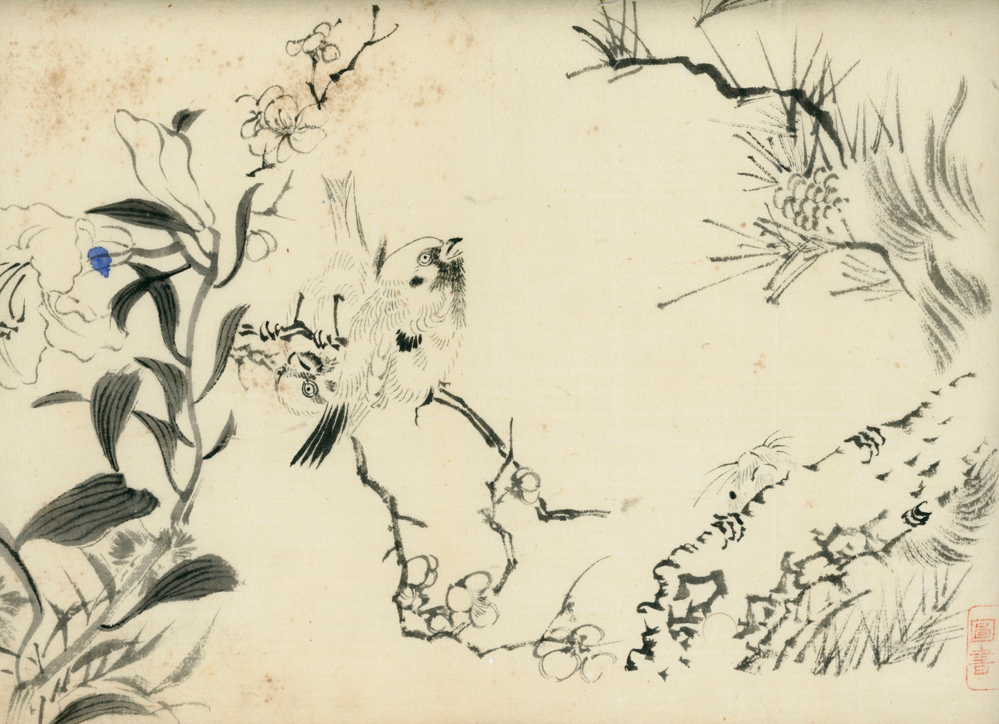 70 handpainted scenes, 28x40 cm, ca. Tenpo era (1840)