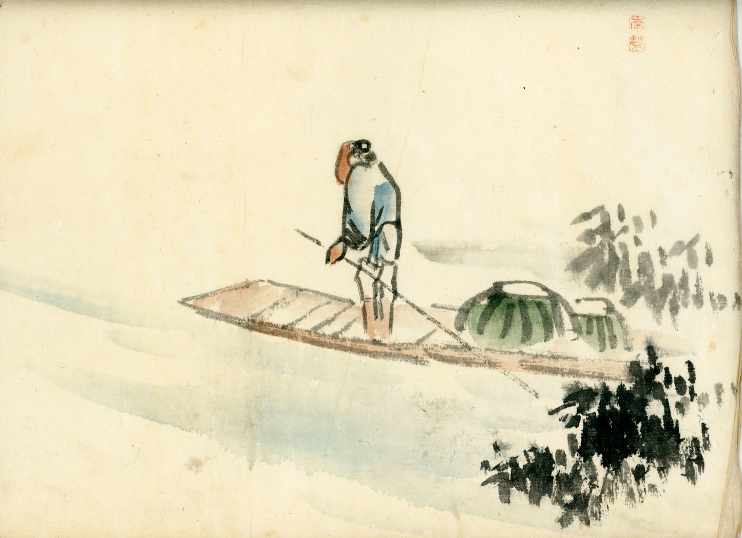 70 handpainted scenes, 28x40 cm, ca. Tenpo era (1840)