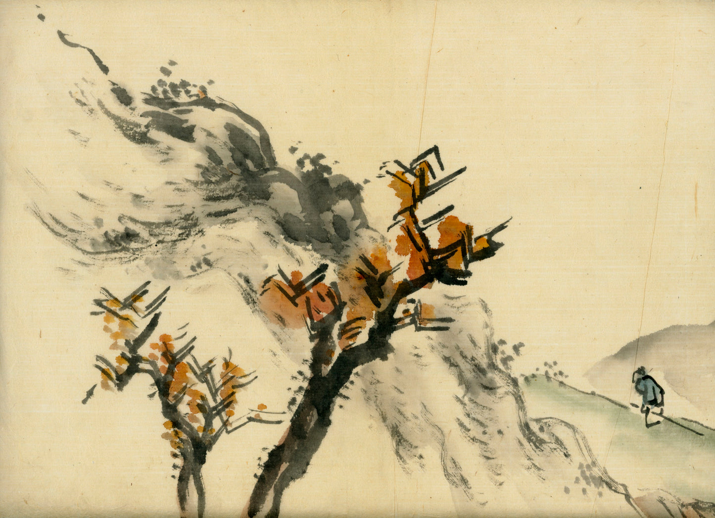 70 handpainted scenes, 28x40 cm, ca. Tenpo era (1840)