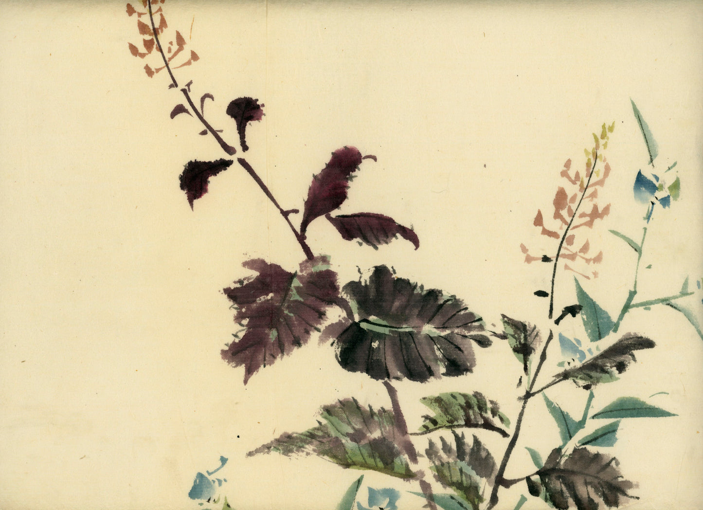 70 handpainted scenes, 28x40 cm, ca. Tenpo era (1840)