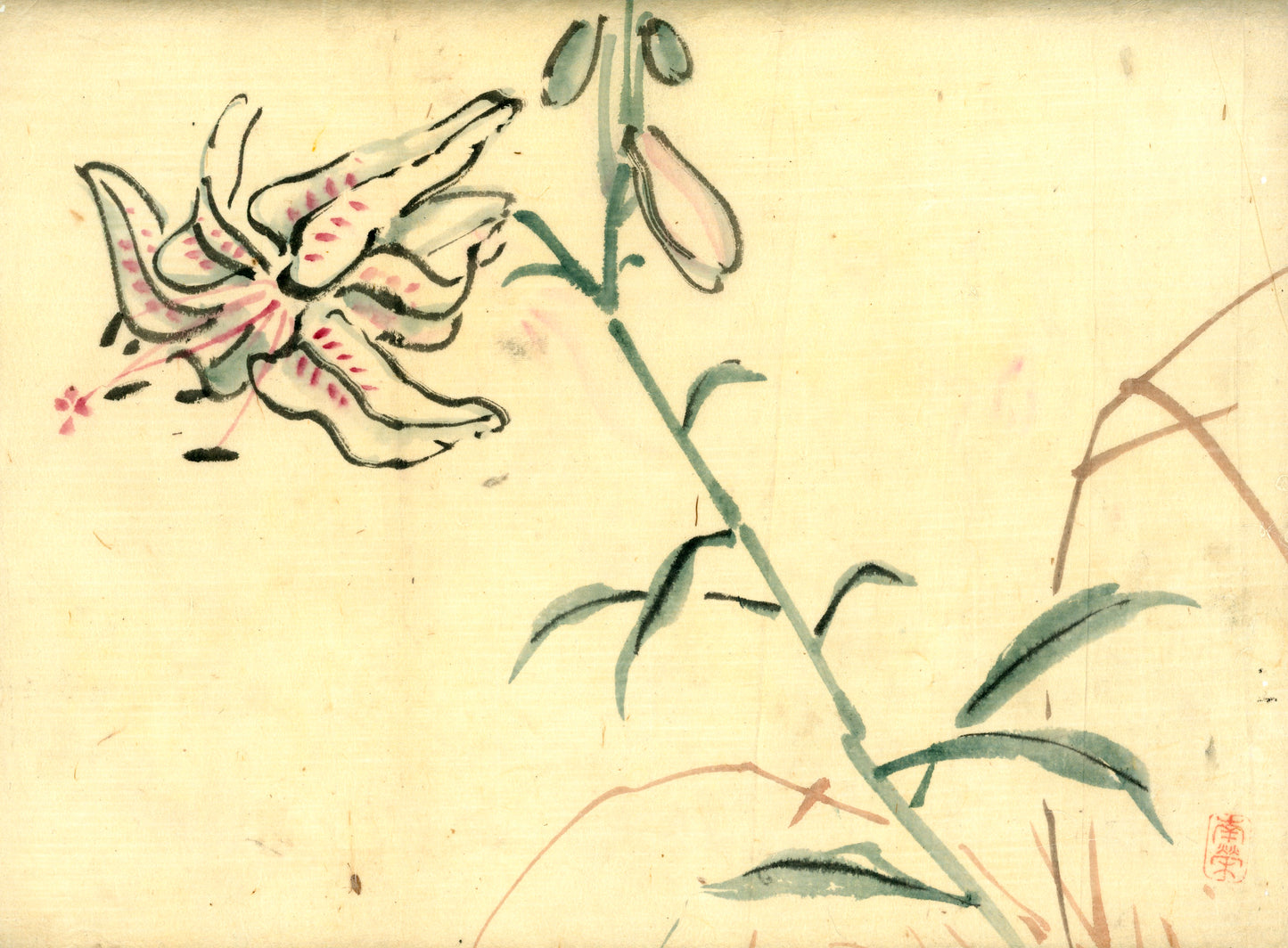 70 handpainted scenes, 28x40 cm, ca. Tenpo era (1840)