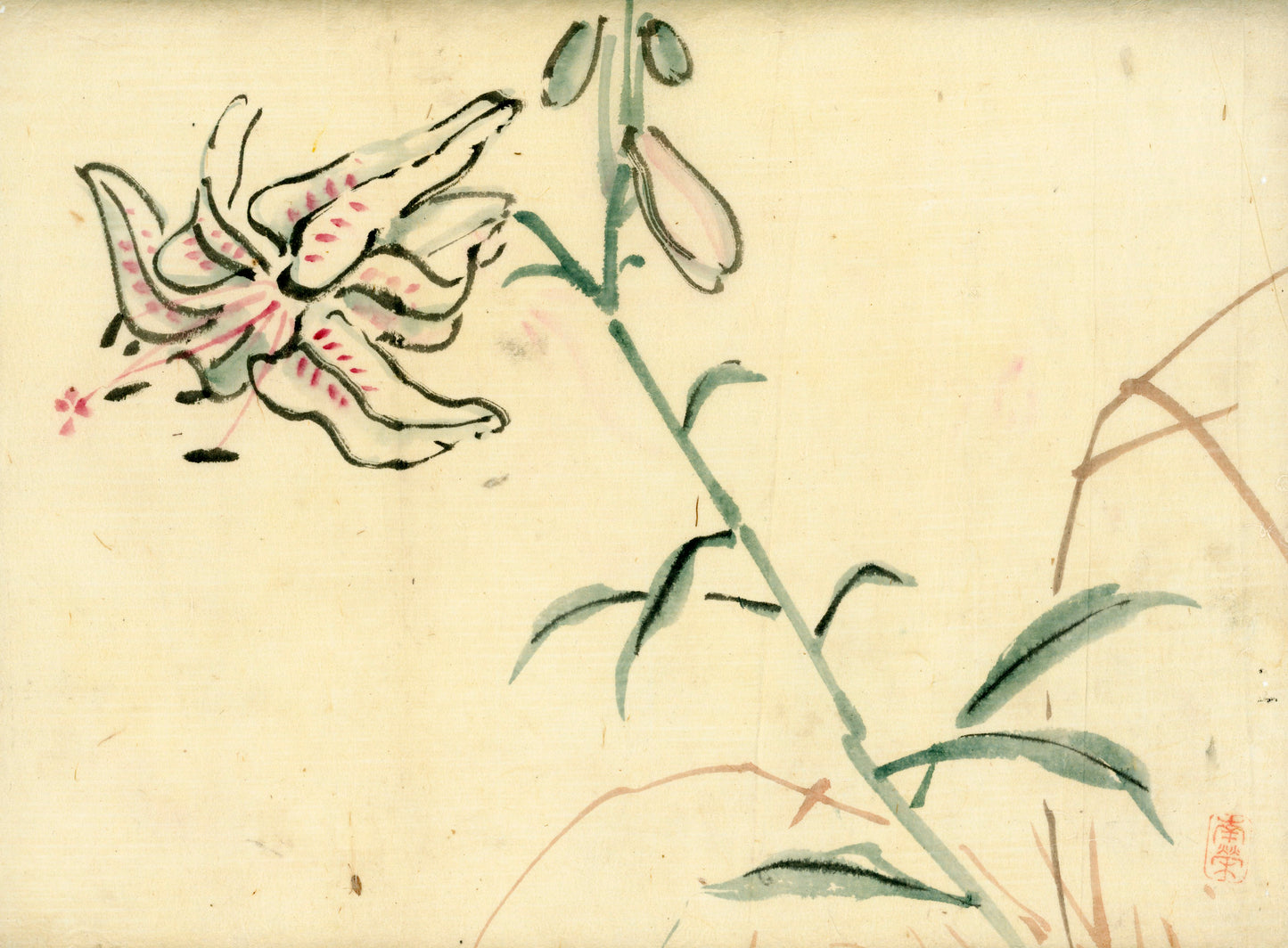 70 handpainted scenes, 28x40 cm, ca. Tenpo era (1840)
