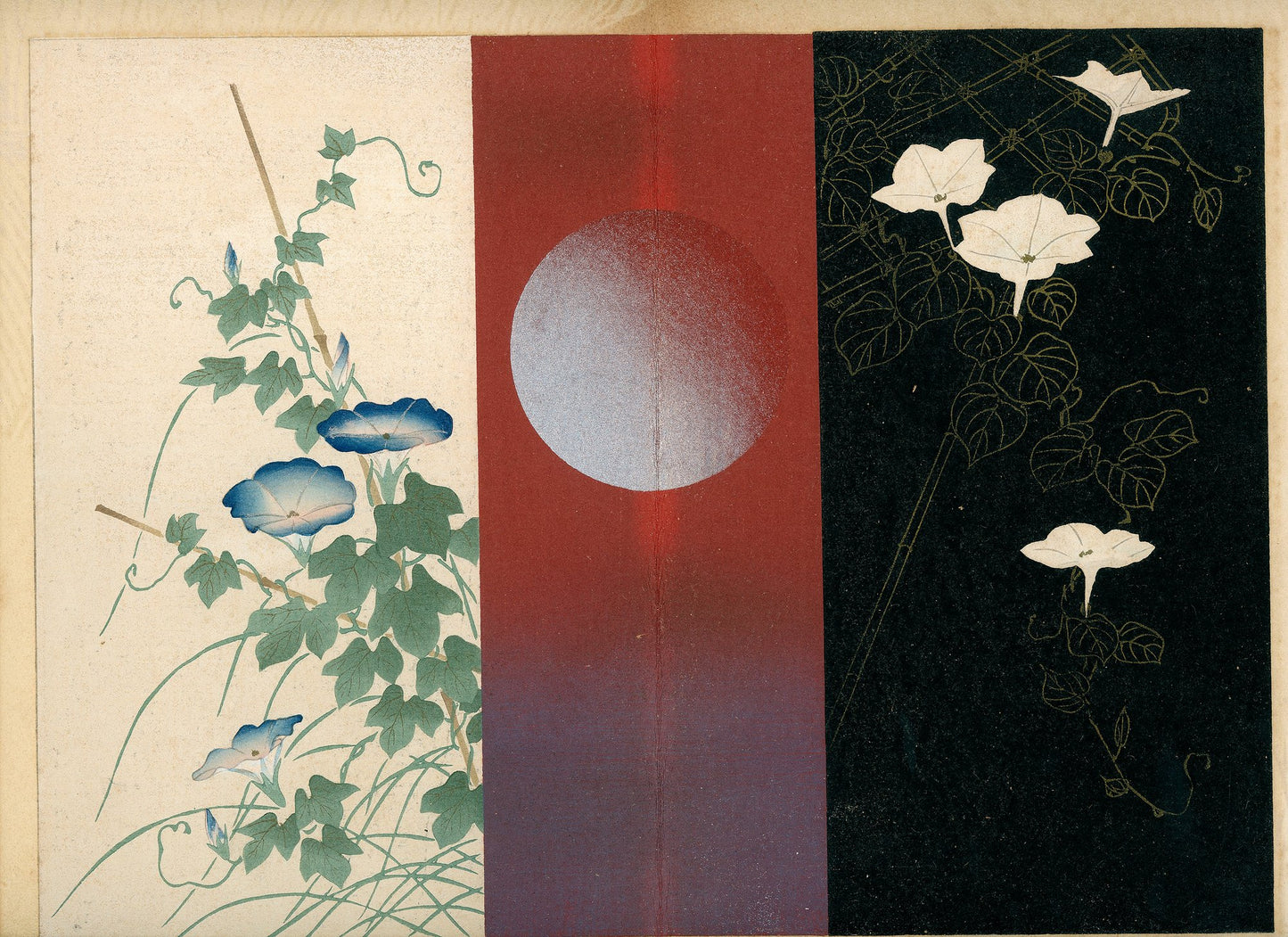 'Hyakunin Isshu zukō ogura no nishiki' 百人一首図考 小倉のにしき volume 2 - 1935 / Shikō Iida 飯田始晃