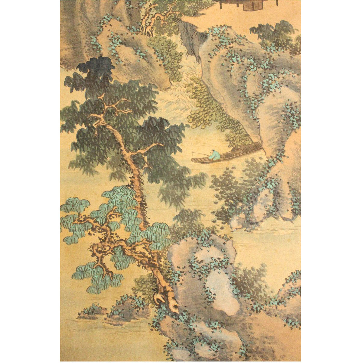 Tanomura Chikuden 田能村 竹田 (1777-1835) kakejiku scroll, ca. 1810 / 河辺青蘭 Kawabe Seiran (1868-1931)