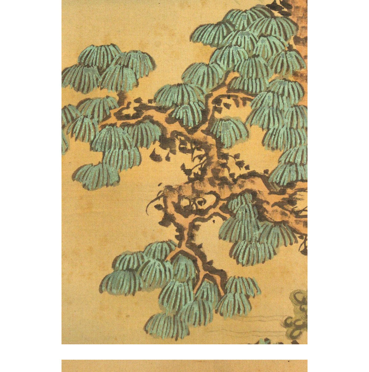 Tanomura Chikuden 田能村 竹田 (1777-1835) kakejiku scroll, ca. 1810 / 河辺青蘭 Kawabe Seiran (1868-1931)