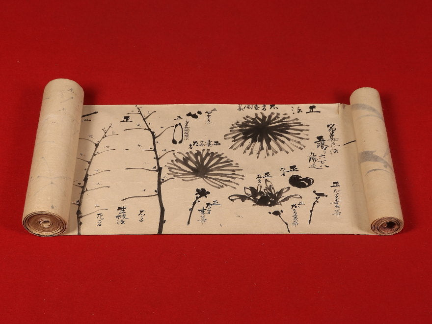 2 emakimono scrolls 花鳥畫 / 1 kakejiku scroll Kimura Ritsurei (1887-1955) 木村立嶺