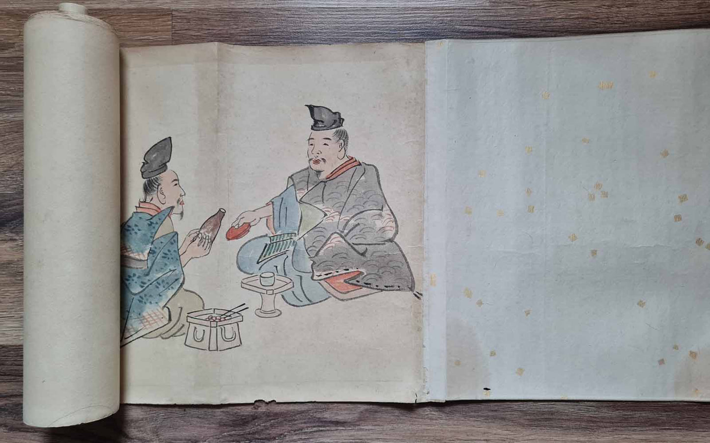 Emakimono scroll 絵巻  - Copy after 呉春 Goshun (1752-1811)