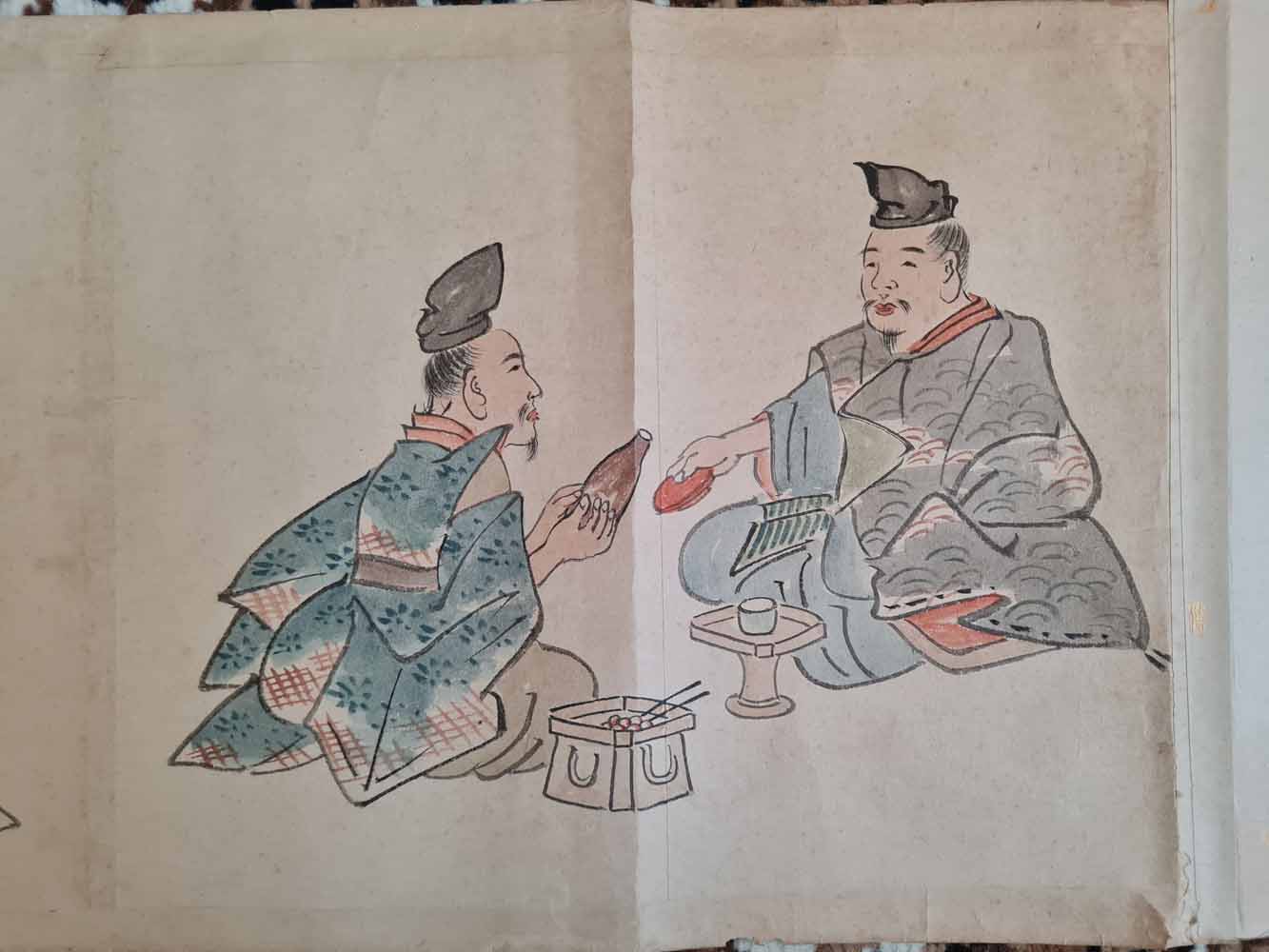 Emakimono scroll 絵巻  - Copy after 呉春 Goshun (1752-1811)