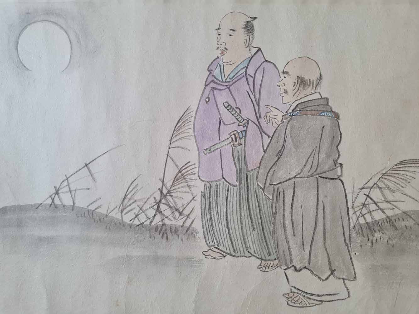 Emakimono scroll 絵巻  - Copy after 呉春 Goshun (1752-1811)