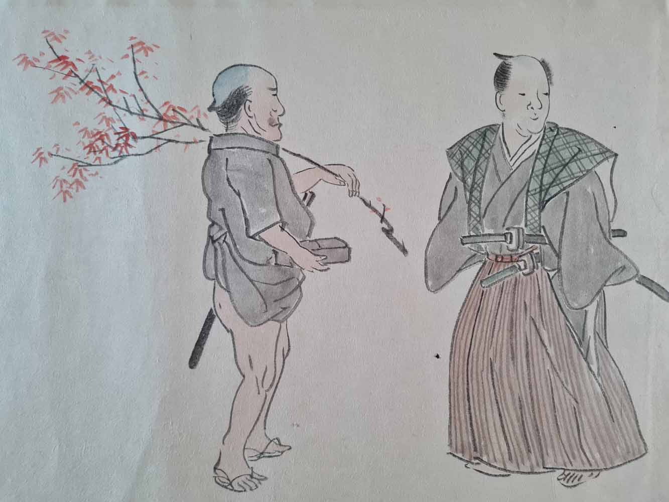 Emakimono scroll 絵巻  - Copy after 呉春 Goshun (1752-1811)