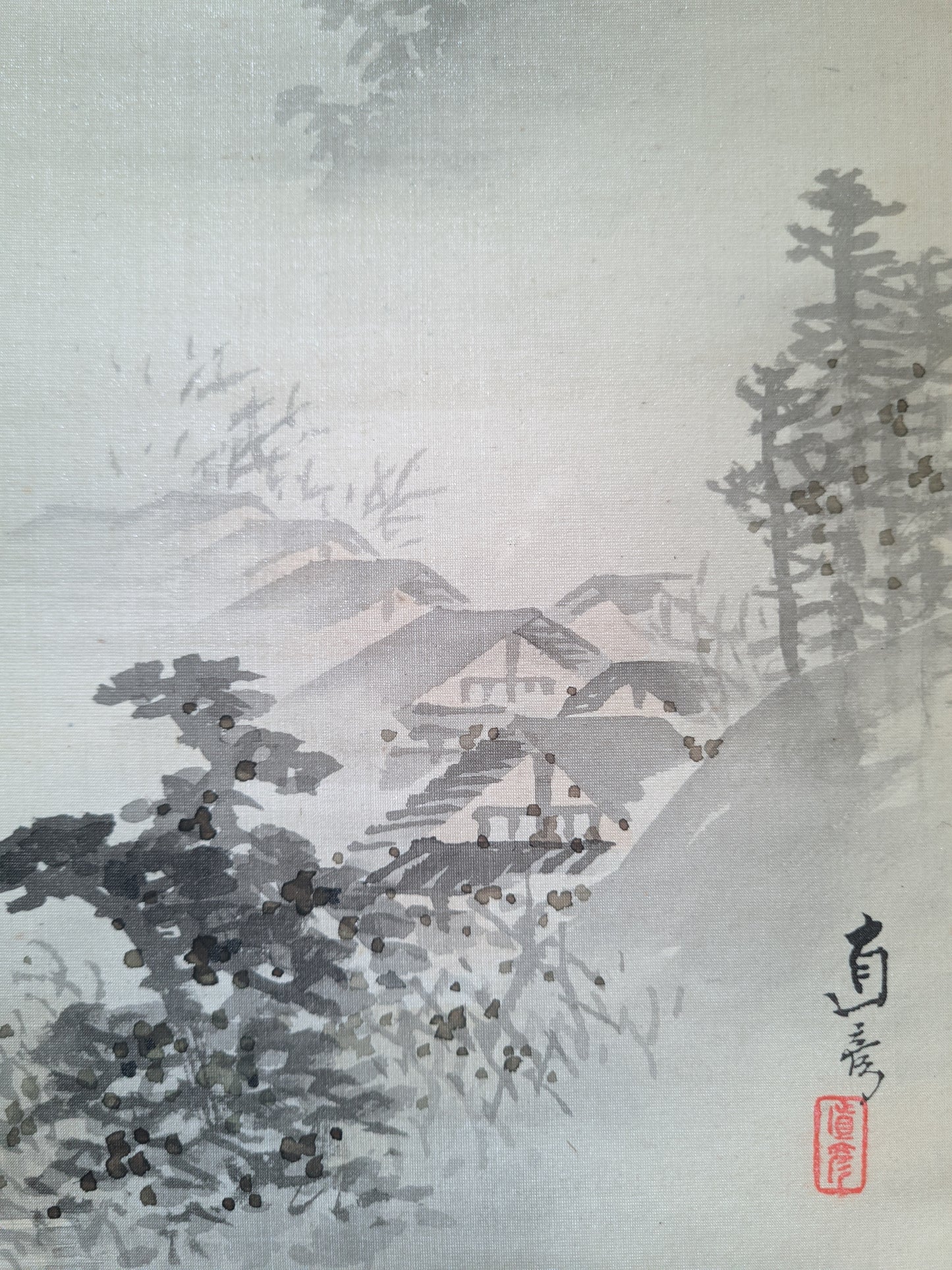 四季山水図 4 Seasons Landscapes / 熊谷 直彦 Kumagai Naohiko 1829-1913