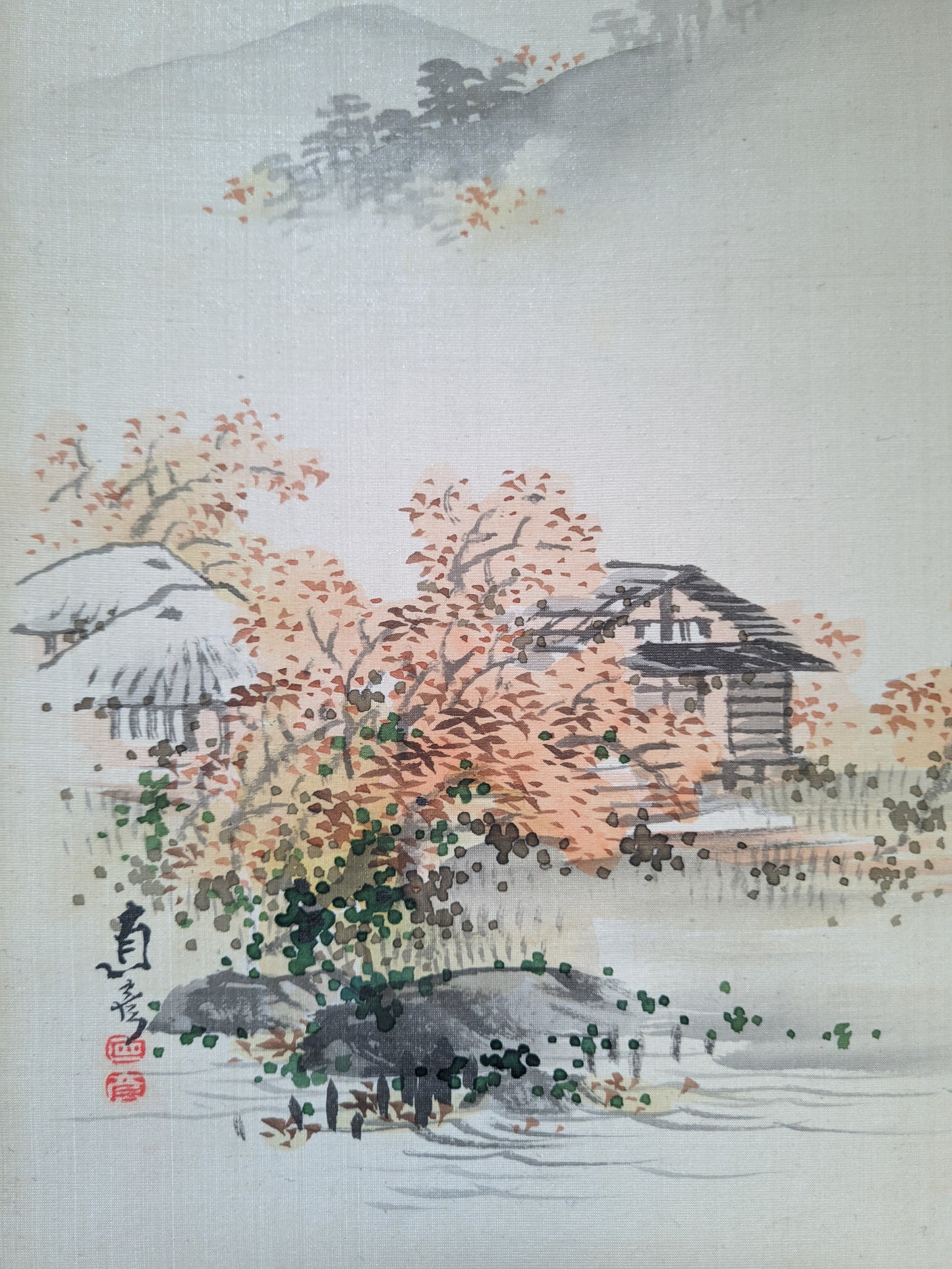 四季山水図 4 Seasons Landscapes / 熊谷 直彦 Kumagai Naohiko 1829-1913