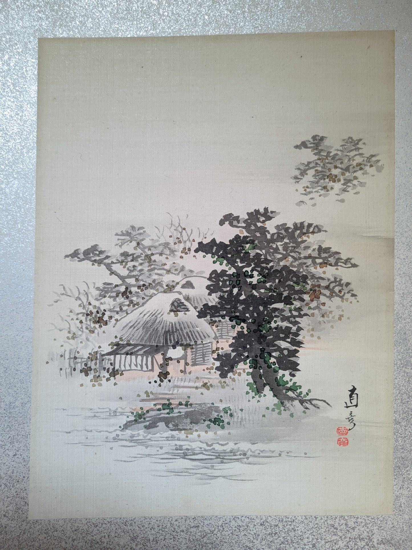 四季山水図 4 Seasons Landscapes / 熊谷 直彦 Kumagai Naohiko 1829-1913