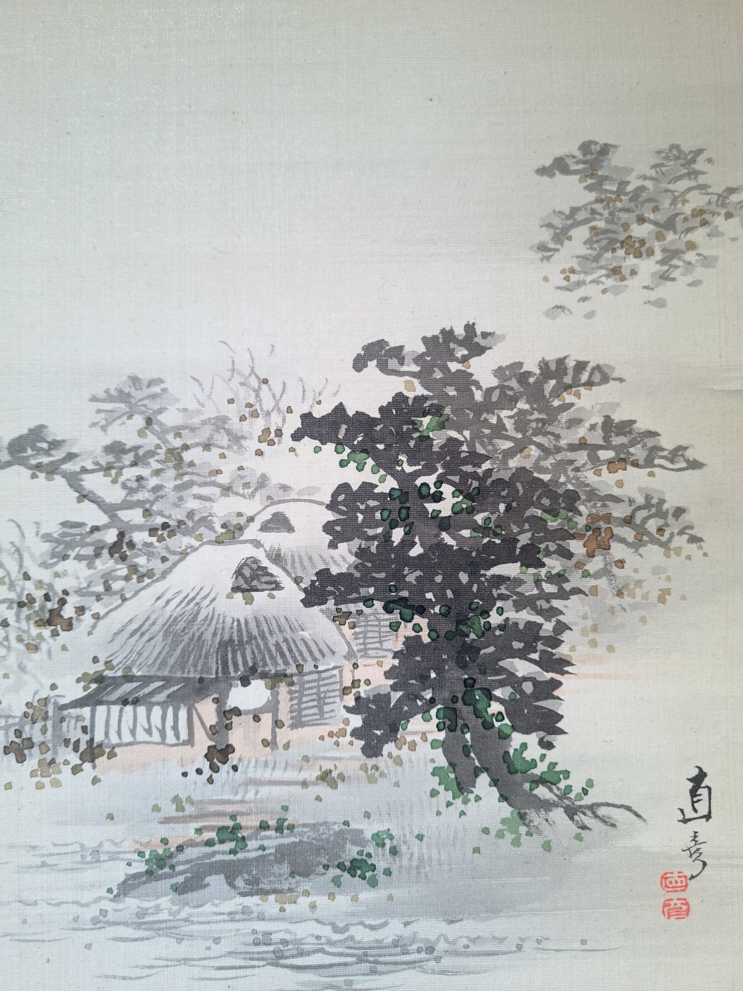 四季山水図 4 Seasons Landscapes / 熊谷 直彦 Kumagai Naohiko 1829-1913