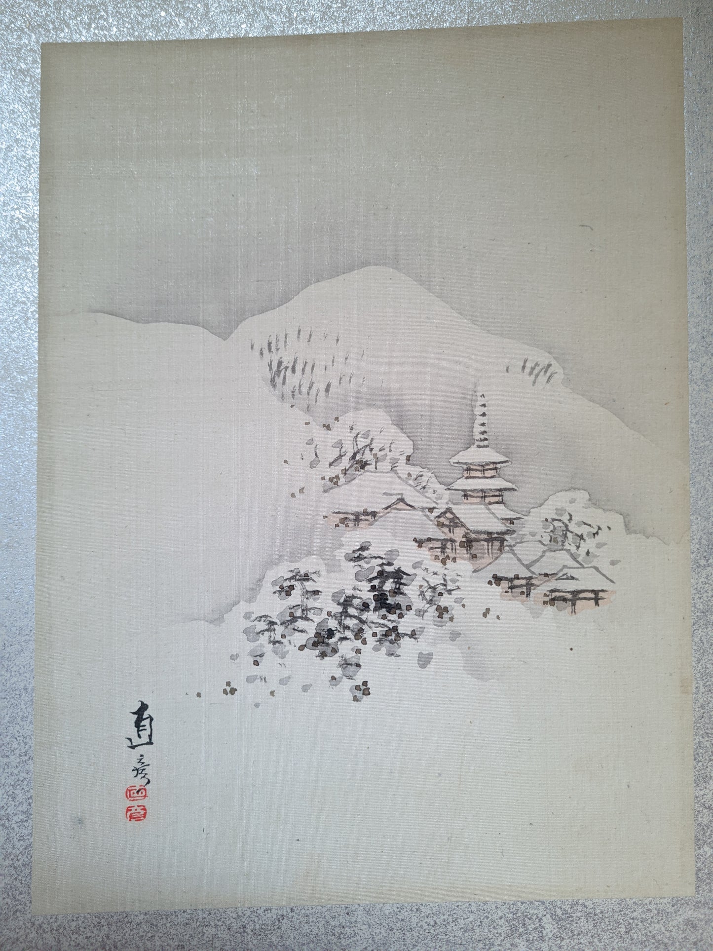 四季山水図 4 Seasons Landscapes / 熊谷 直彦 Kumagai Naohiko 1829-1913