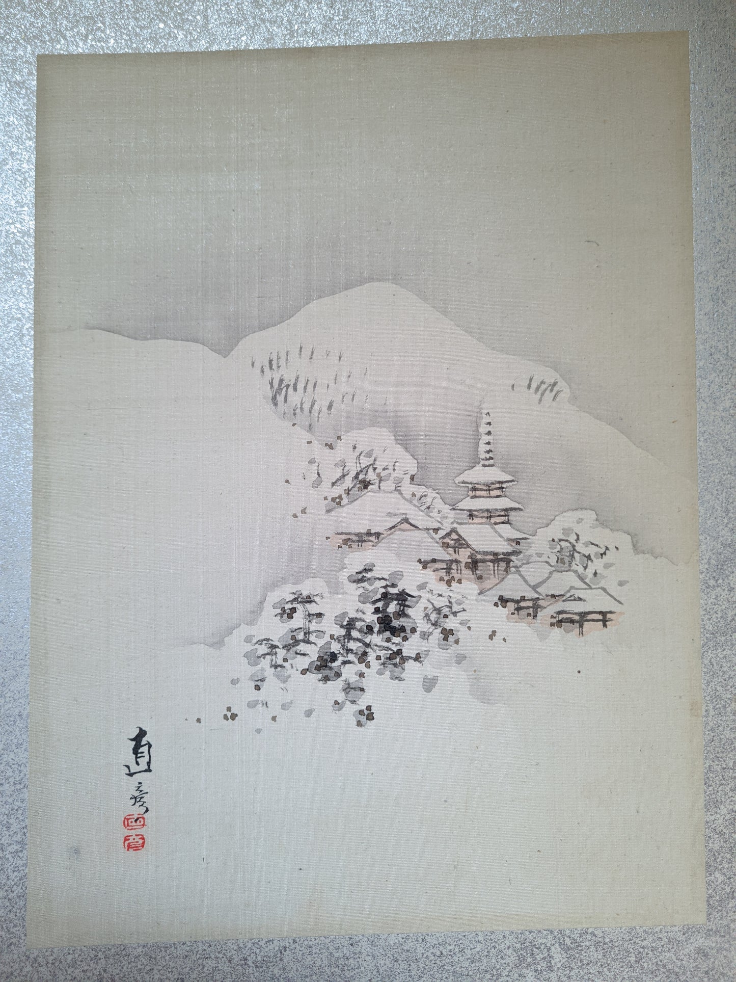 四季山水図 4 Seasons Landscapes / 熊谷 直彦 Kumagai Naohiko 1829-1913