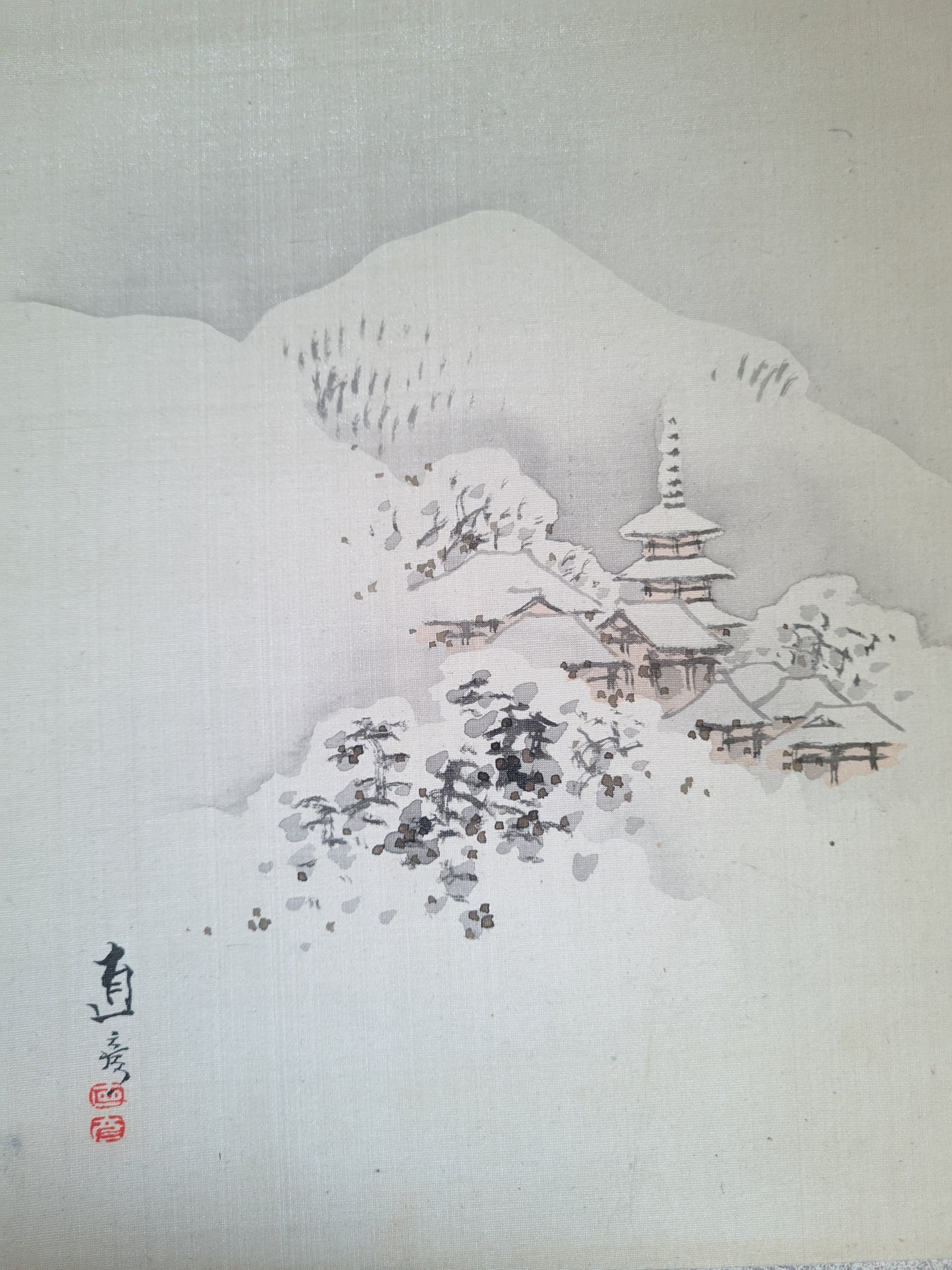 四季山水図 4 Seasons Landscapes / 熊谷 直彦 Kumagai Naohiko 1829-1913