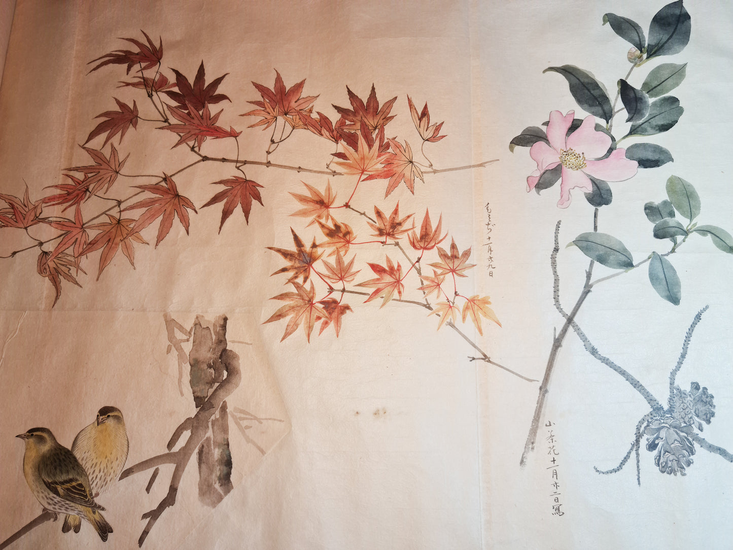 Emakimono 絵巻物 scroll, Matsutarō Sugino (杉野松太郎), born in 1878, scroll, 40! x 1250 cm