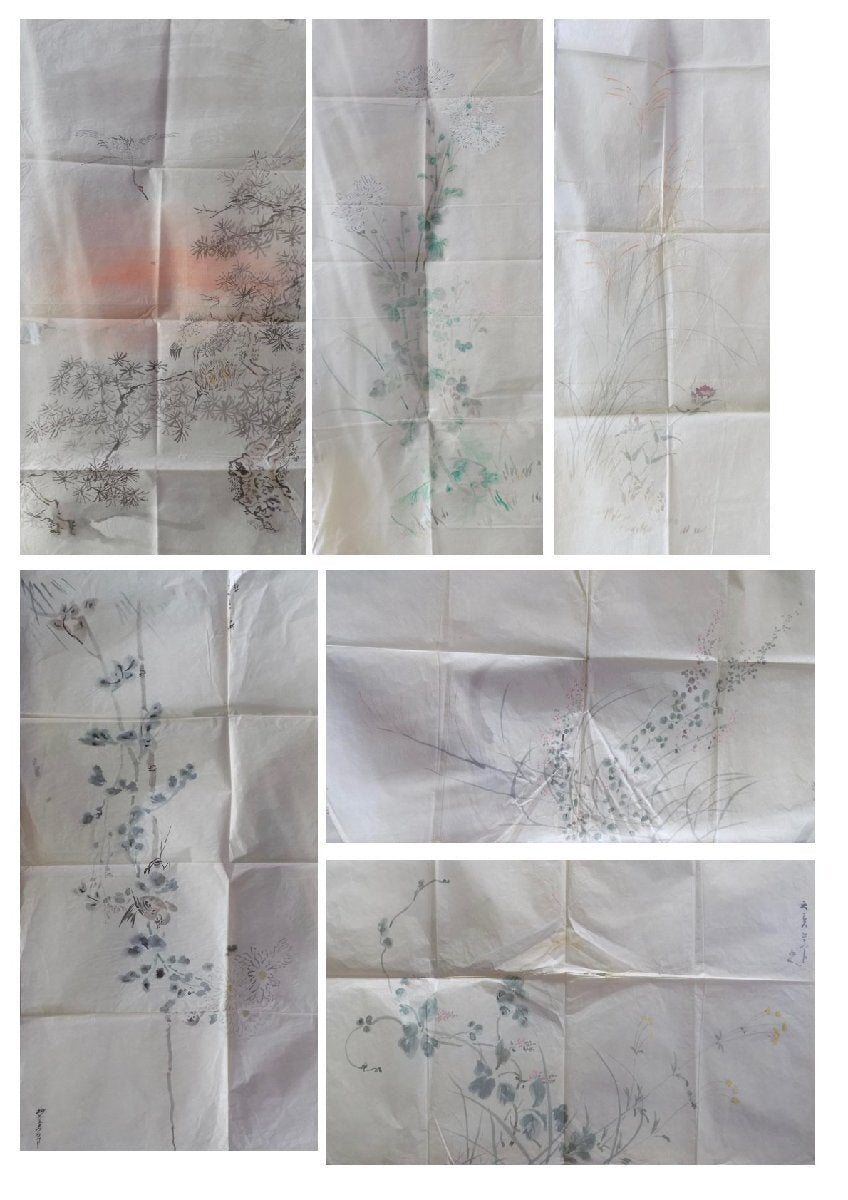 A portfolio of around 100+ very large size handpainted designs