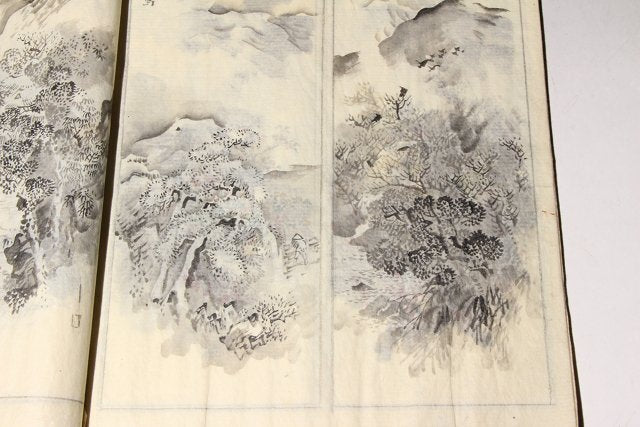 Shukuzu-jō (縮図帖) (sketchbook of miniatures) Meiji 27 -1894