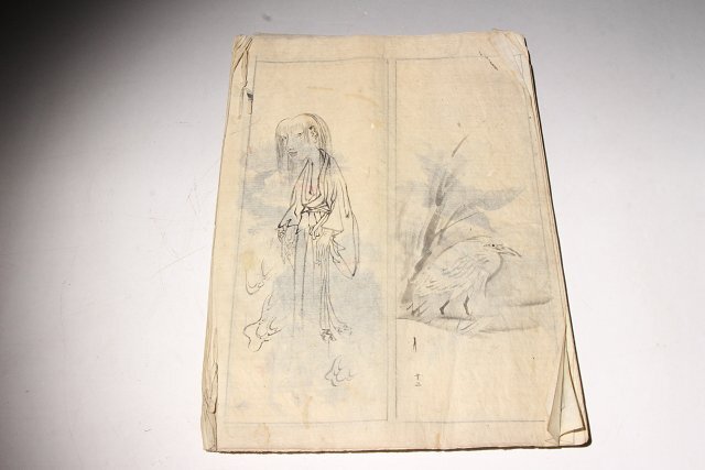 Shukuzu-jō (縮図帖) (sketchbook of miniatures) Meiji 27 -1894