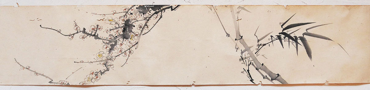 硤健 Kyoken / 乙卯 夏日 "hot day 1855" / Artist unknown