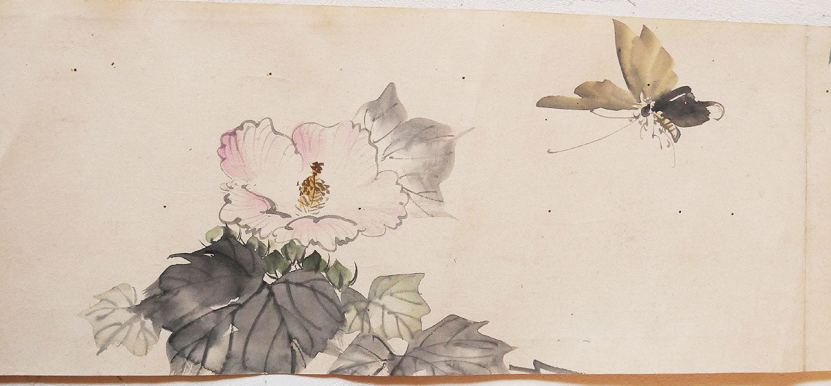 硤健 Kyoken / 乙卯 夏日 "hot day 1855" / Artist unknown