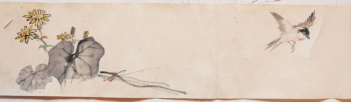 硤健 Kyoken / 乙卯 夏日 "hot day 1855" / Artist unknown