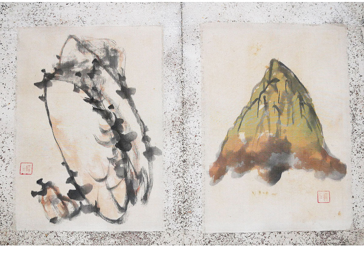 5. 中西耕石 Nakanishi Koseki 1807-1884, a very fine art album, handpainted