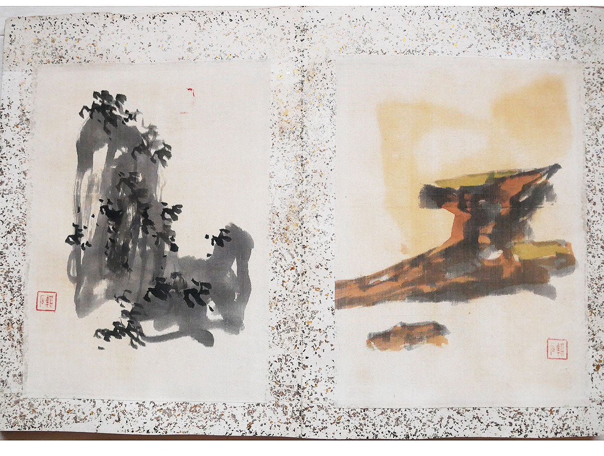 5. 中西耕石 Nakanishi Koseki 1807-1884, a very fine art album, handpainted