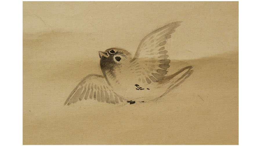 9. Sealed Ho'un 芳雲, large kakejiku scroll