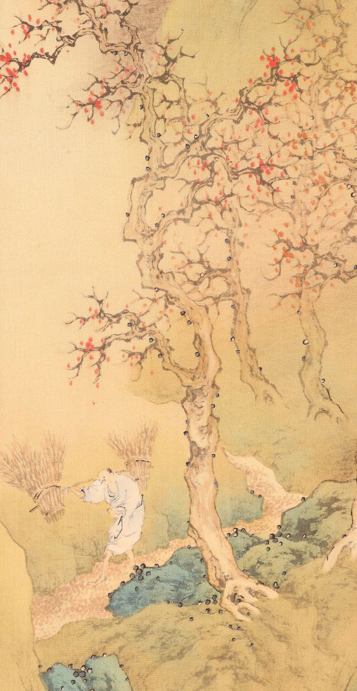4 kakejiku scrolls  Goto Shugai 1886-? 後藤秋崖