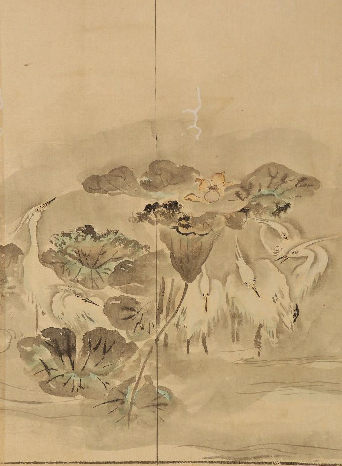 Emakimono scroll: 3 big names from the Kano school:  Tan'yu Kano 狩野 探幽, Yasunobu Kano 狩野 安信, Hisanobu Kano 狩野栄川古信, ca. 18