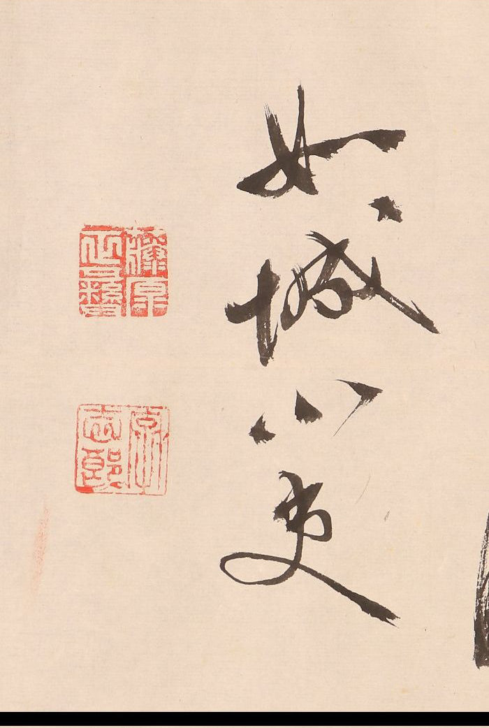 Unknown scroll, brushwork seems chinese, 22 x 590 cm, flowers & birds, ca. 1800