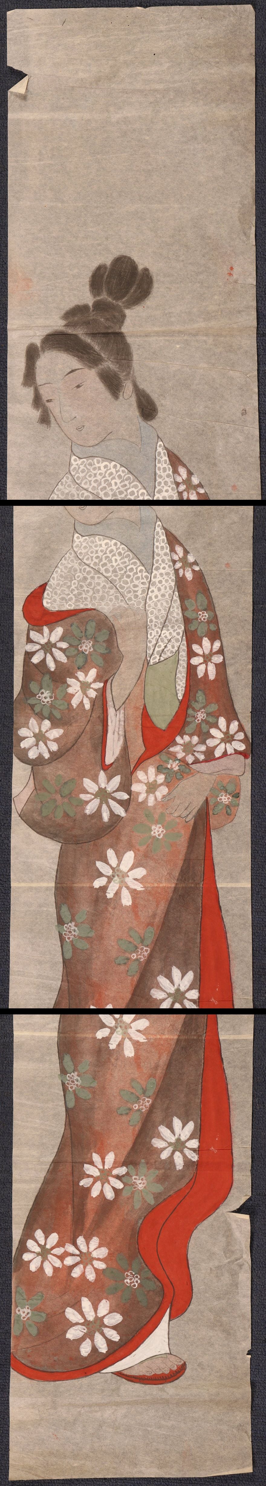 若林秀岳 Wakabayashi Shuugaku scroll, 29×980㎝ / Wada Ittotsu (和田一徳) 28 x 580 cm